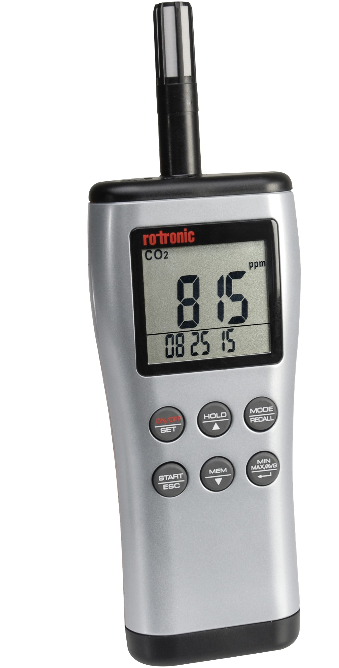 ROLINE CP11 - CO2-, Feuchte- und Temperatur-Handmessgerät