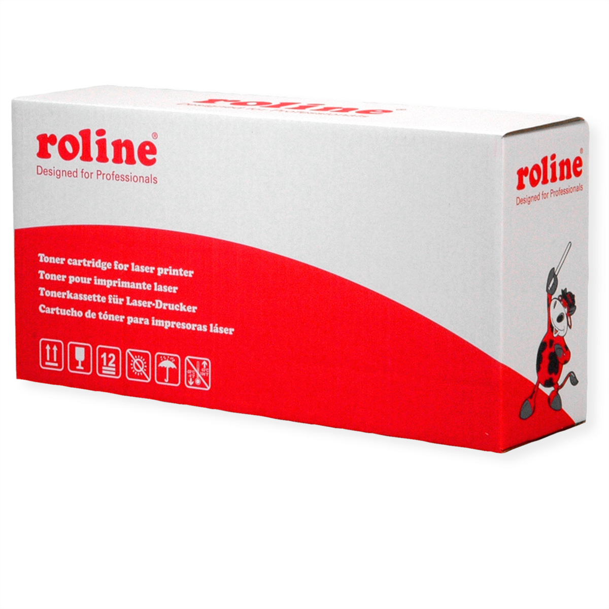 ROLINE Toner kompatibel zu CB540A, schwarz, für HP Color LJ CP1215 / CP1515 / CP