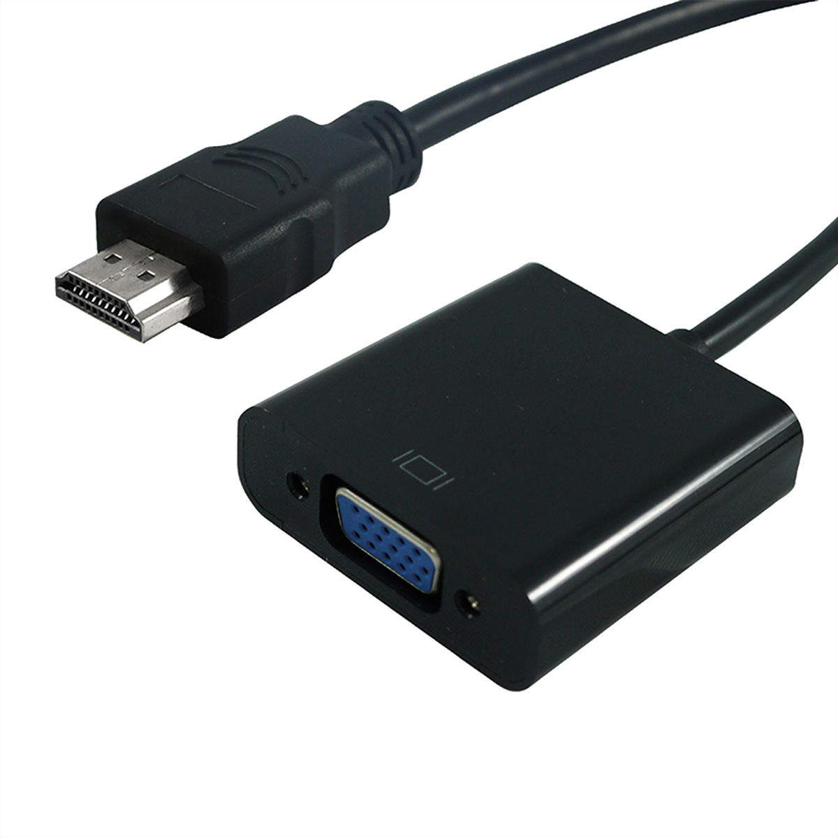 STANDARD HDMI-VGA-Kabeladapter, HDMI ST / VGA BU HDMI-VGA Adapter