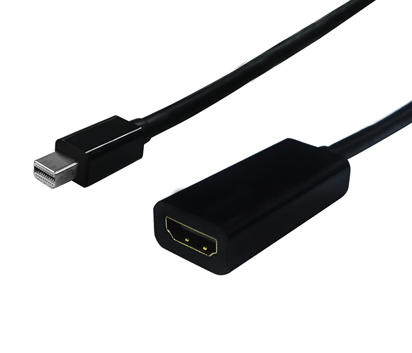 STANDARD Mini DisplayPort-HDMI Adapter, Mini DP ST - HDMI BU