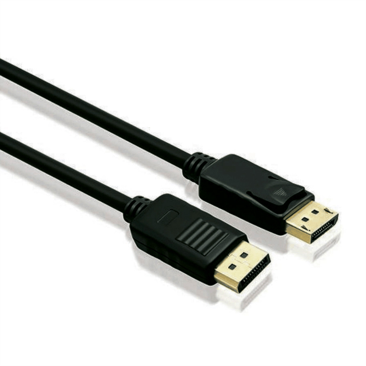 STANDARD DisplayPort Kabel, DP ST - ST, schwarz, 1 m