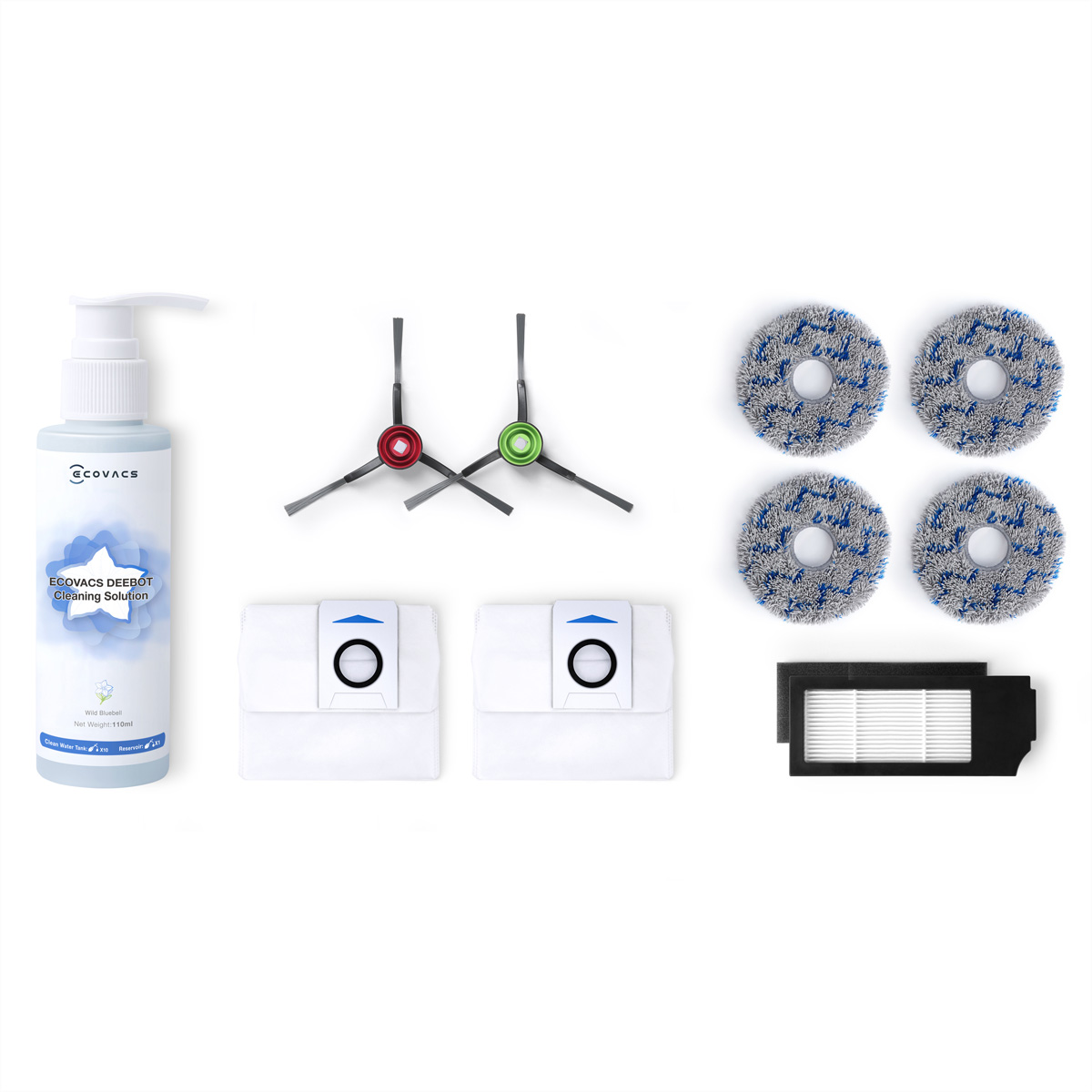 Image of Ecovacs Ersatzset Premium Ersatzset, zu X1, Deebot