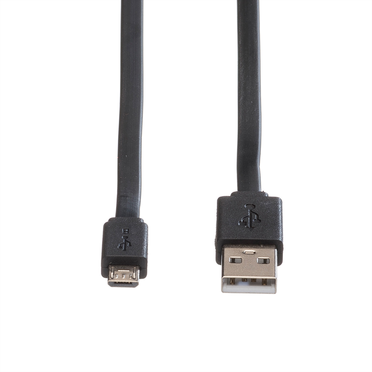 ROLINE USB 2.0 Kabel, USB A ST - Micro USB B ST, 1 m,  (BILD2)