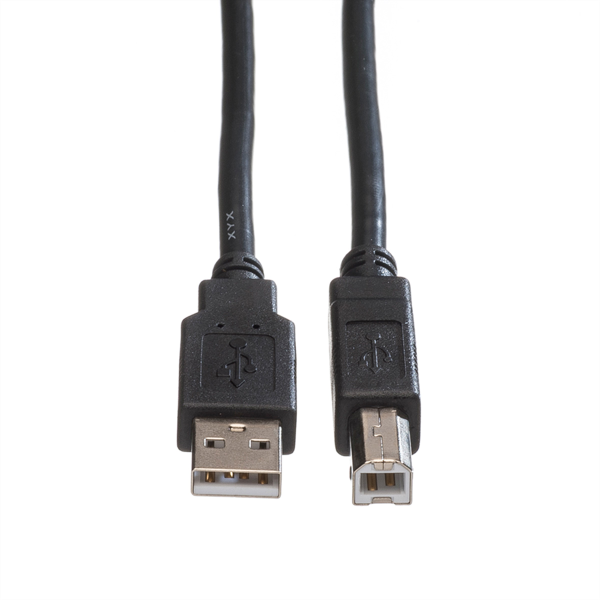 ROLINE USB 2.0 Cable Type A-B 0.8m