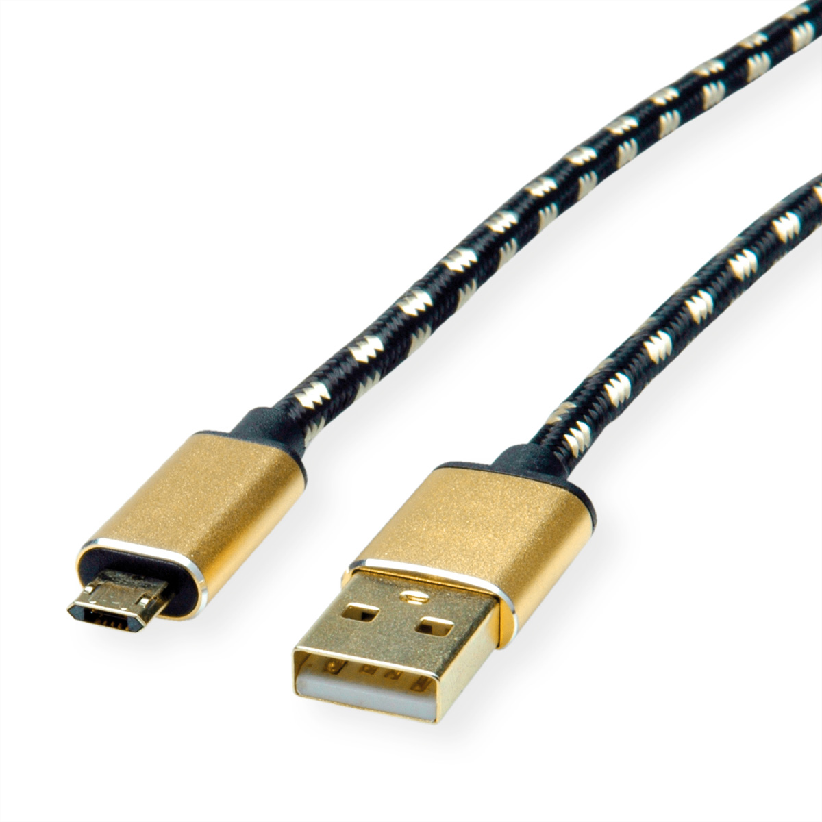 ROLINE GOLD USB 2.0 Kabel, Typ A ST - Micro B ST 1,8 m,  (BILD2)