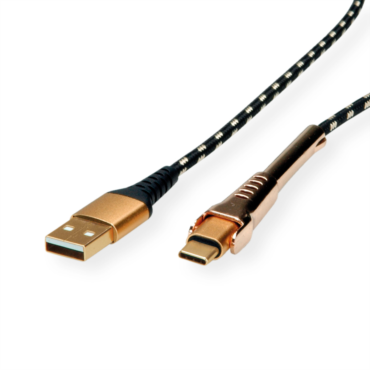 ROLINE Gold - USB-Kabel - USB (M) bis USB-C (M) - USB 2.0 - 1 m (11.02.8920)