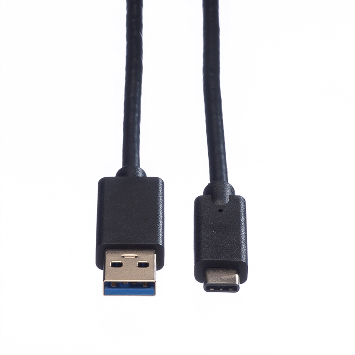 ROLINE USB 3.2 Gen 1 Kabel, A-C, ST/ST, schwarz, 1 m,  (BILD2)