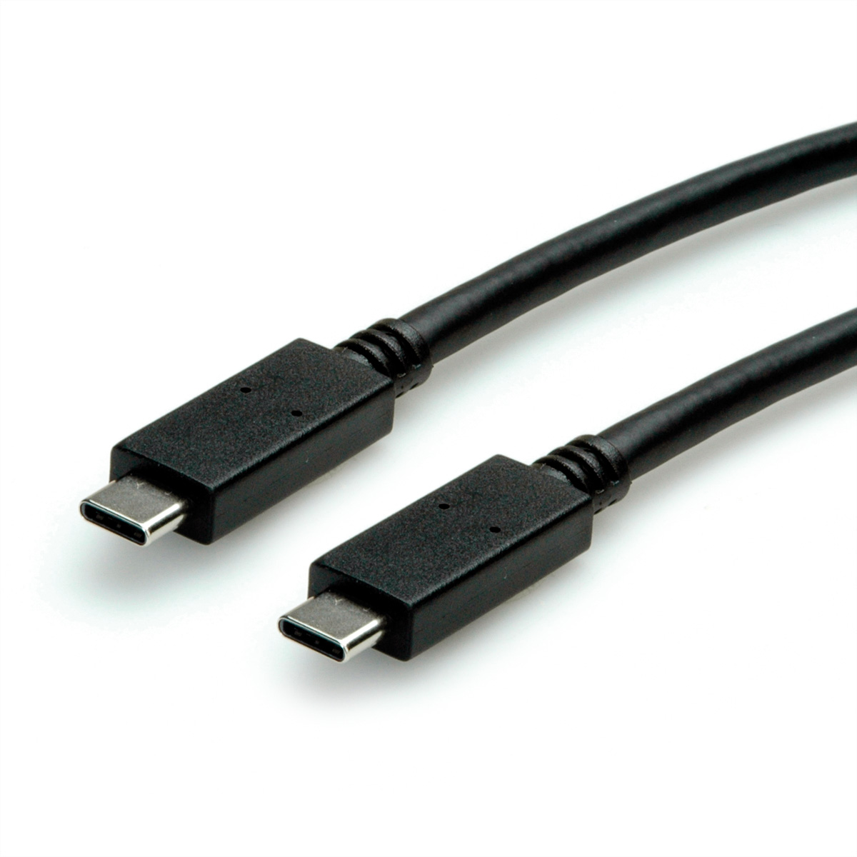 ROLINE GREEN USB3.2 Gen2 Kabel, PD 20V5A m.Emark, C-C, ST/ST, 1 m (11.44.9053)
