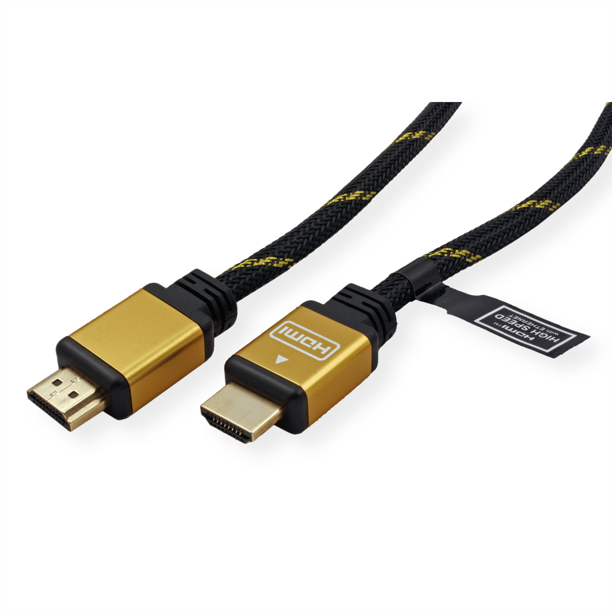 ROLINE Gold HDMI HiSp.Kab.m.Eth,ST-ST,1m