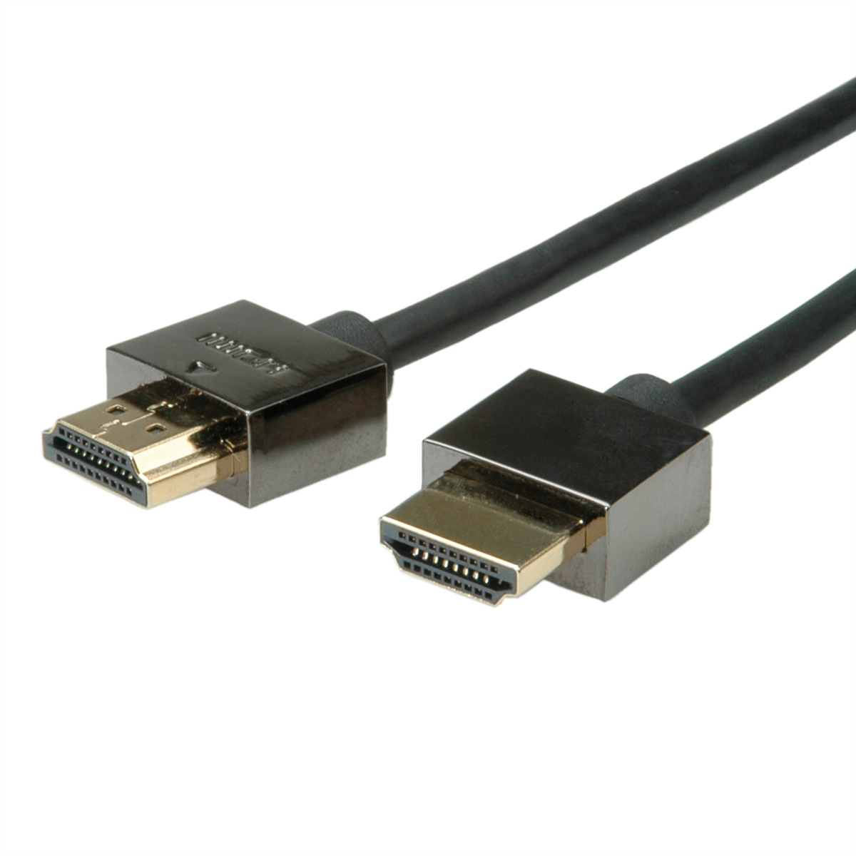 ROLINE Notebook HDMI High Speed Kabel mit Ethernet, schwarz, 5,0 m (11.04.5594)