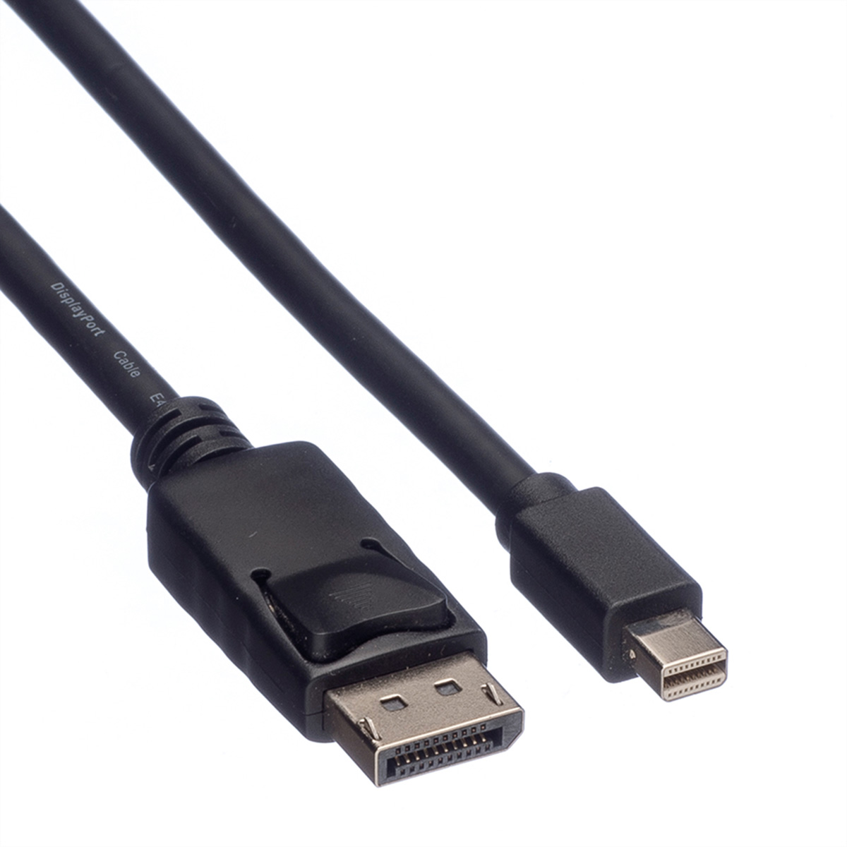 ROLINE GREEN DisplayPort Kabel, DP ST - Mini DP ST, TPE, schwarz, 5 m (11.44.5637)