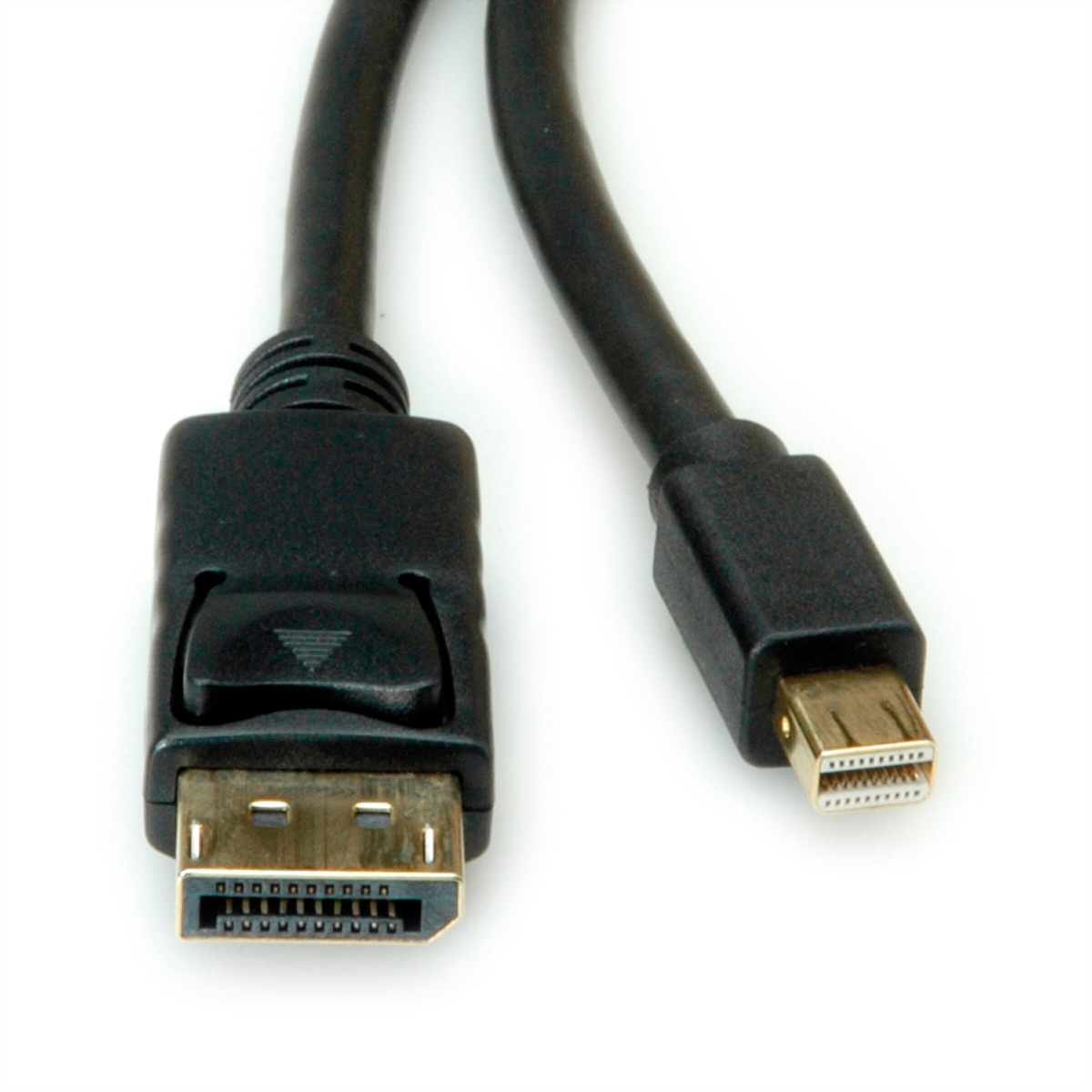 ROLINE Mini DisplayPort Kabel v1.3/v1.4 mDP - DP ST - ST schwarz 1,0m