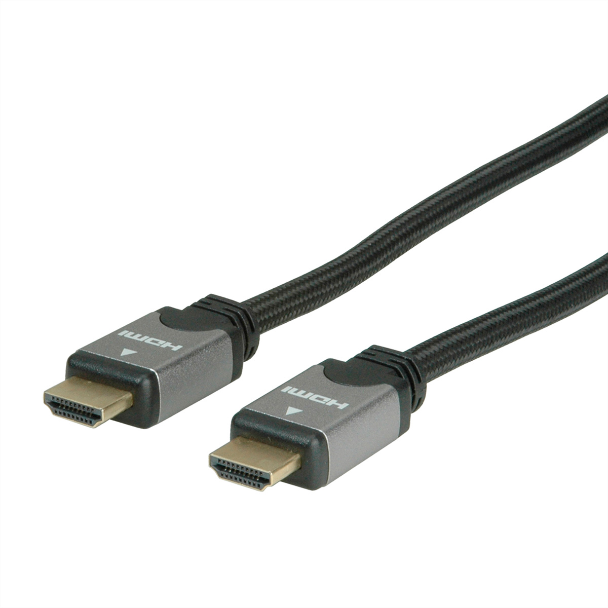 ROLINE High Speed - HDMI mit Ethernetkabel - HDMI (M) bis HDMI (M) - 10 m - Doppelisolierung