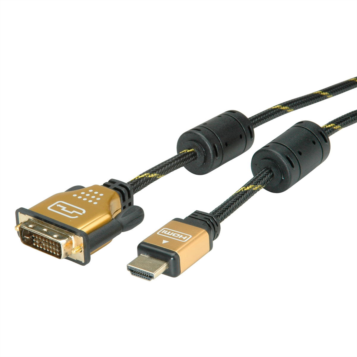 ROLINE GOLD Monitorkabel DVI (24+1) - HDMI, ST/ST, 1,5  (BILD2)