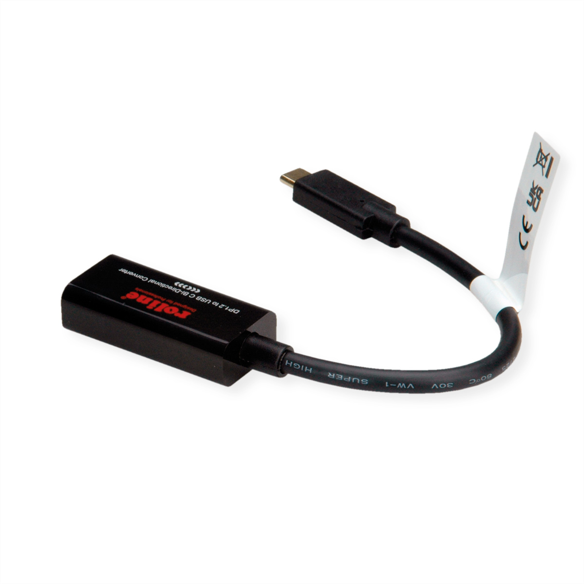 ROLINE USB Typ C - DisplayPort, v1.2, bidirektionaler m,  (BILD2)