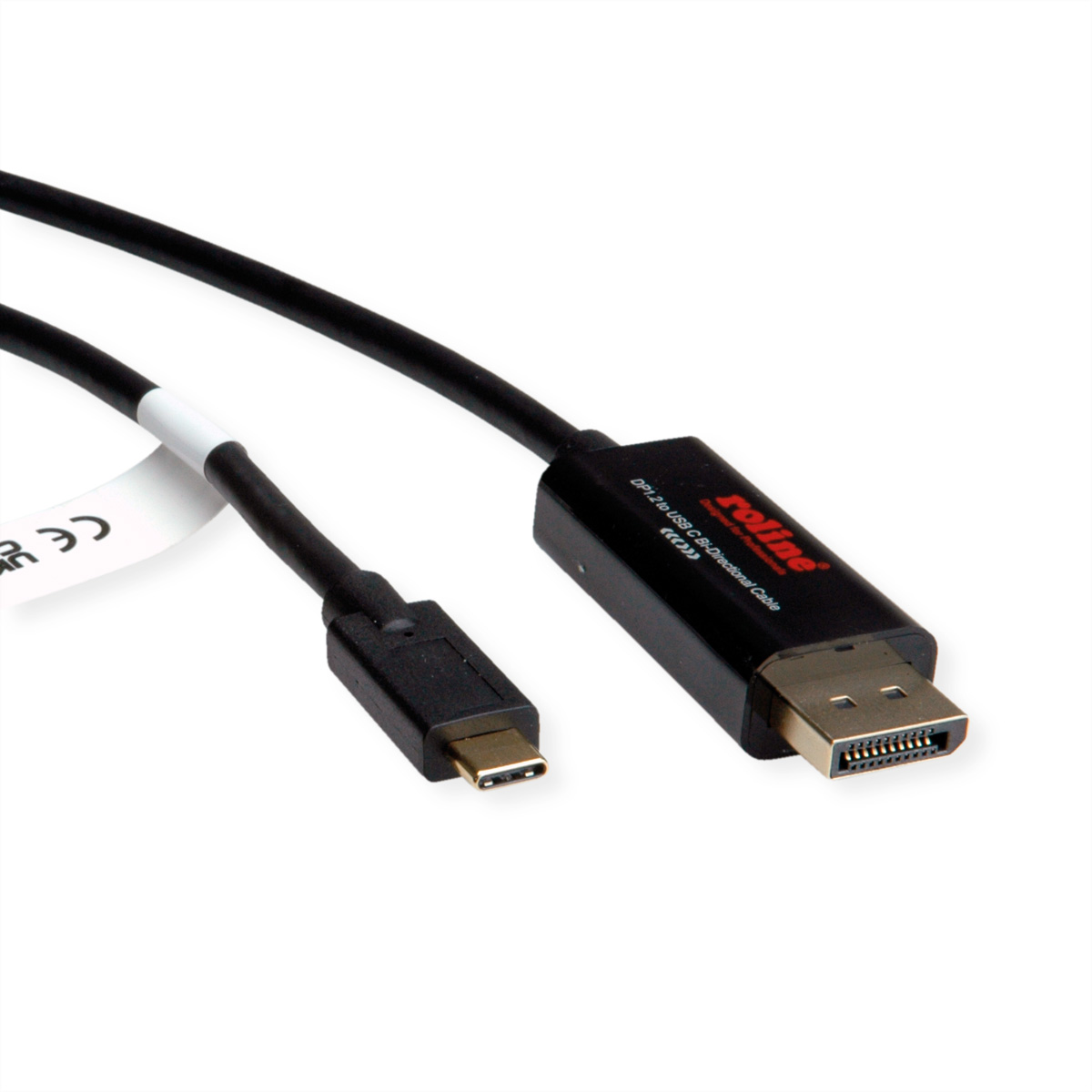 ROLINE USB Typ C - DisplayPort, v1.2, bidirektionales 2  (BILD2)