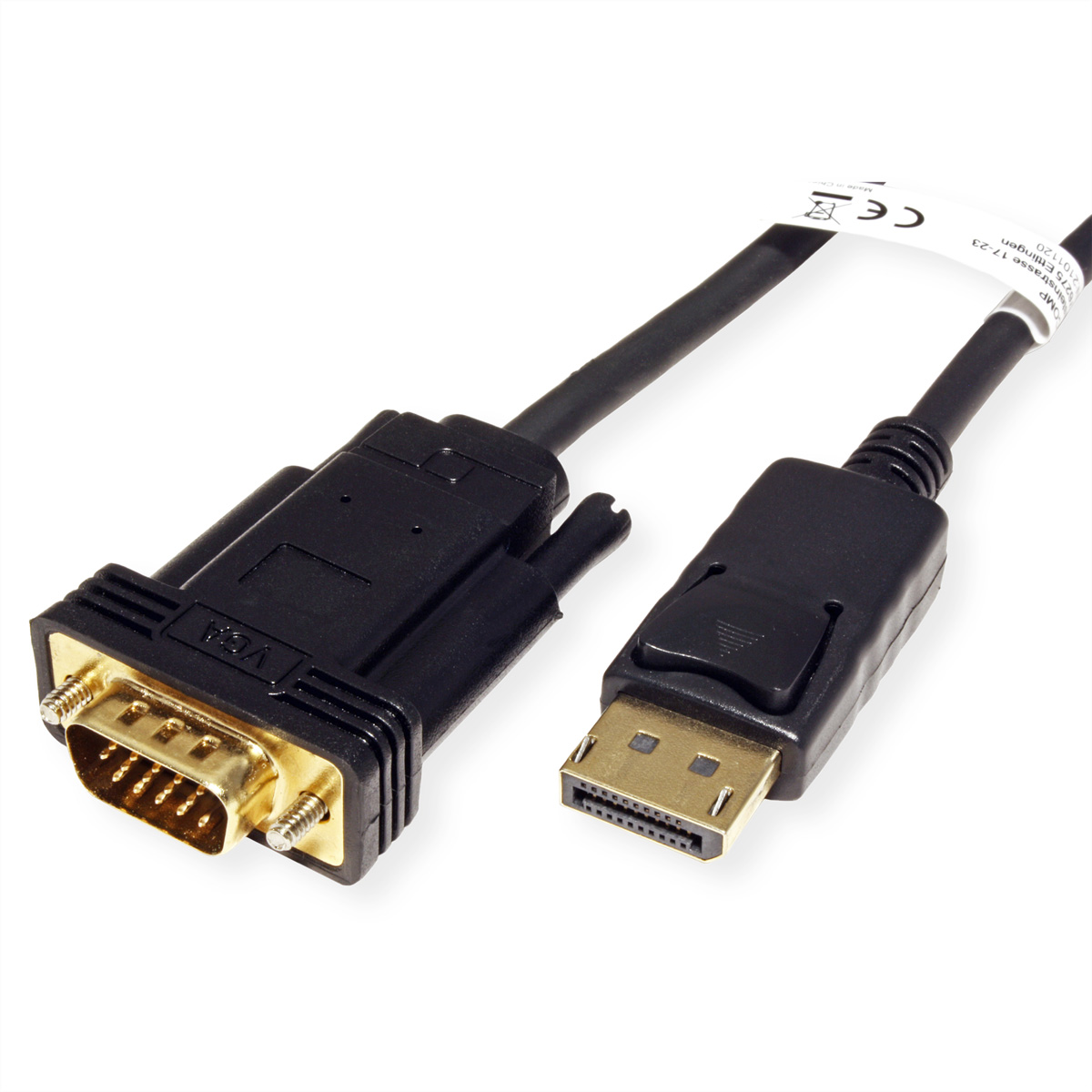 ROLINE DisplayPort Kabel DP - VGA