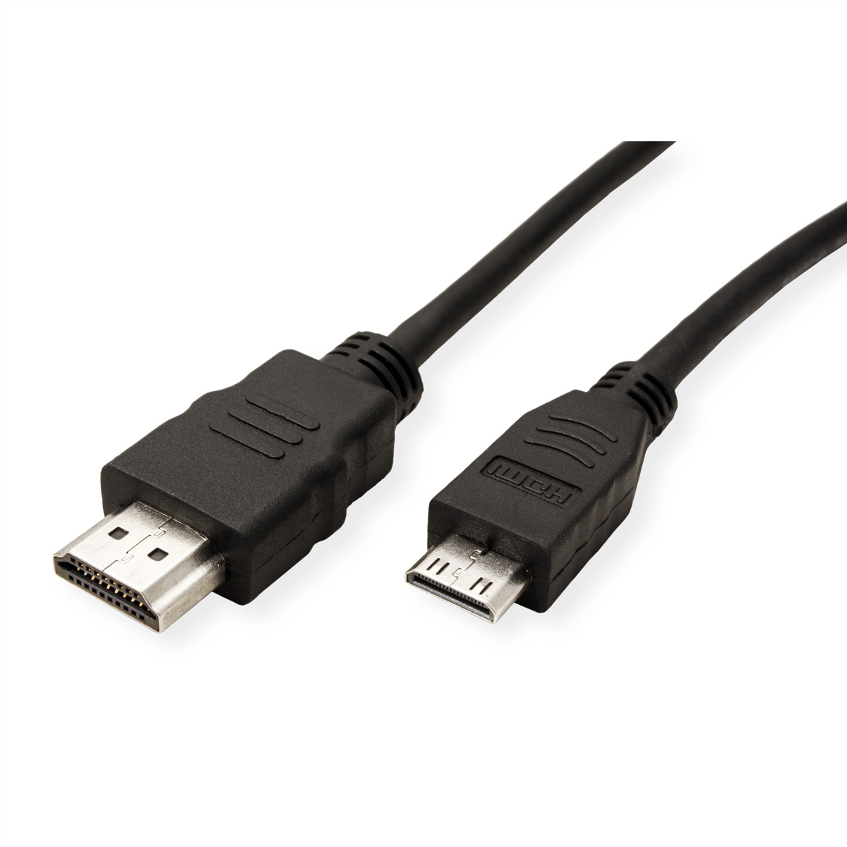 ROLINE GREEN HDMI High Speed Kabel mit Ethernet, HDMI ST - Mini HDMI ST, 2 m (11.44.5580)