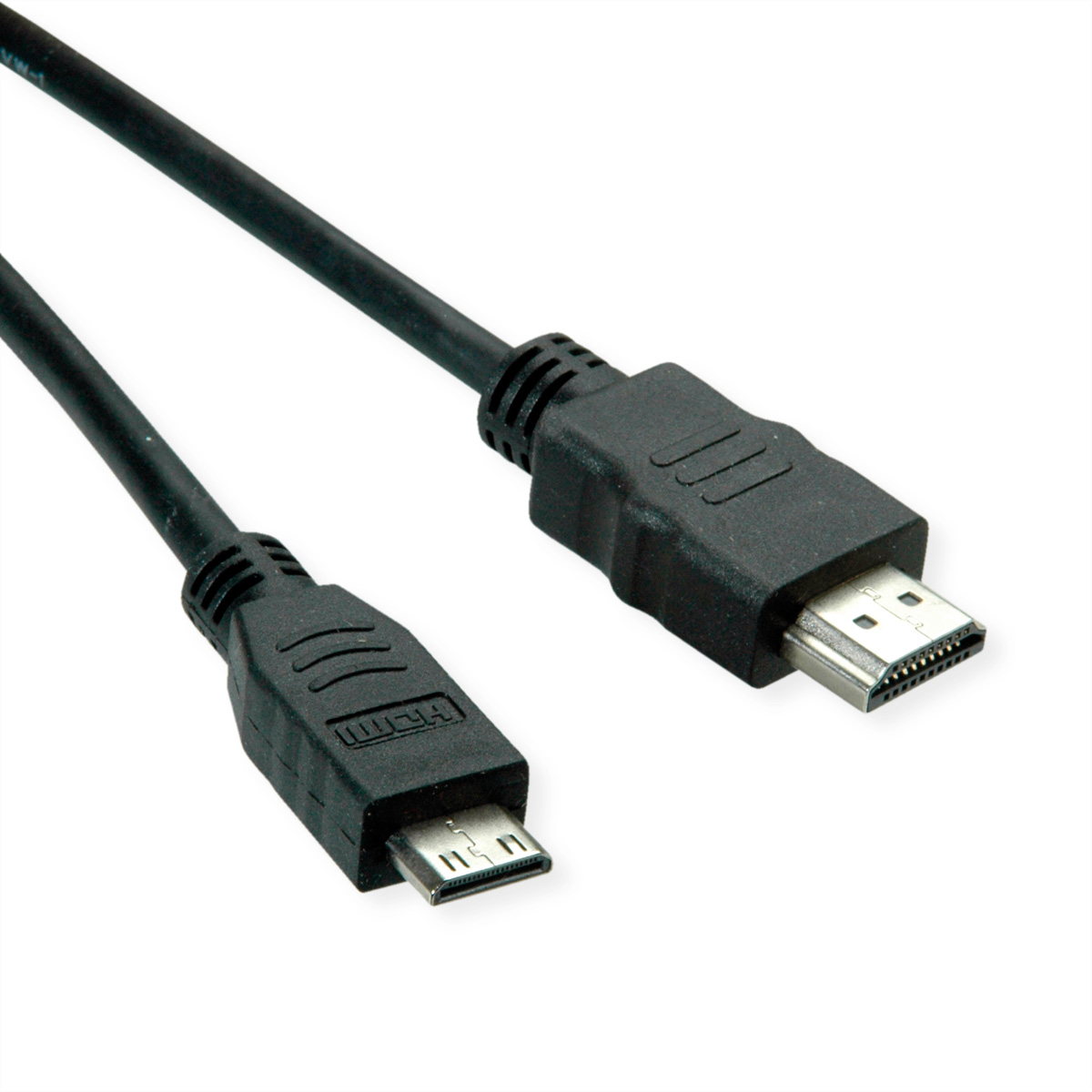 ROLINE GREEN HDMI High Speed Kabel mit Ethernet, HDMI ST - Mini HDMI ST, 2 m (11.44.5580)