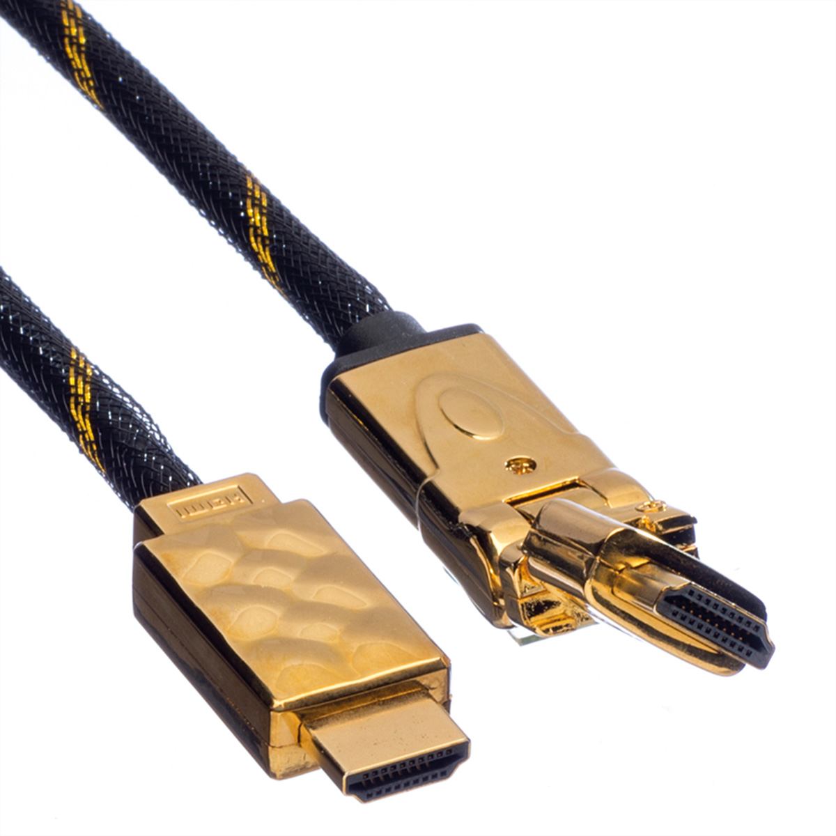 ROLINE GOLD HDMI High Speed Kabel mit Ethernet, drehbar,  (BILD2)