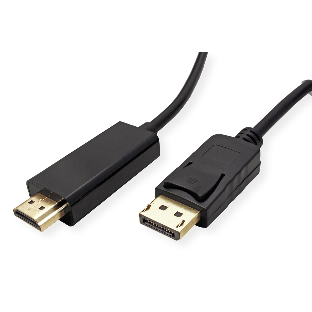 STANDARD DisplayPort Kabel DP - HDTV, ST/ST, schwarz, 3 m
