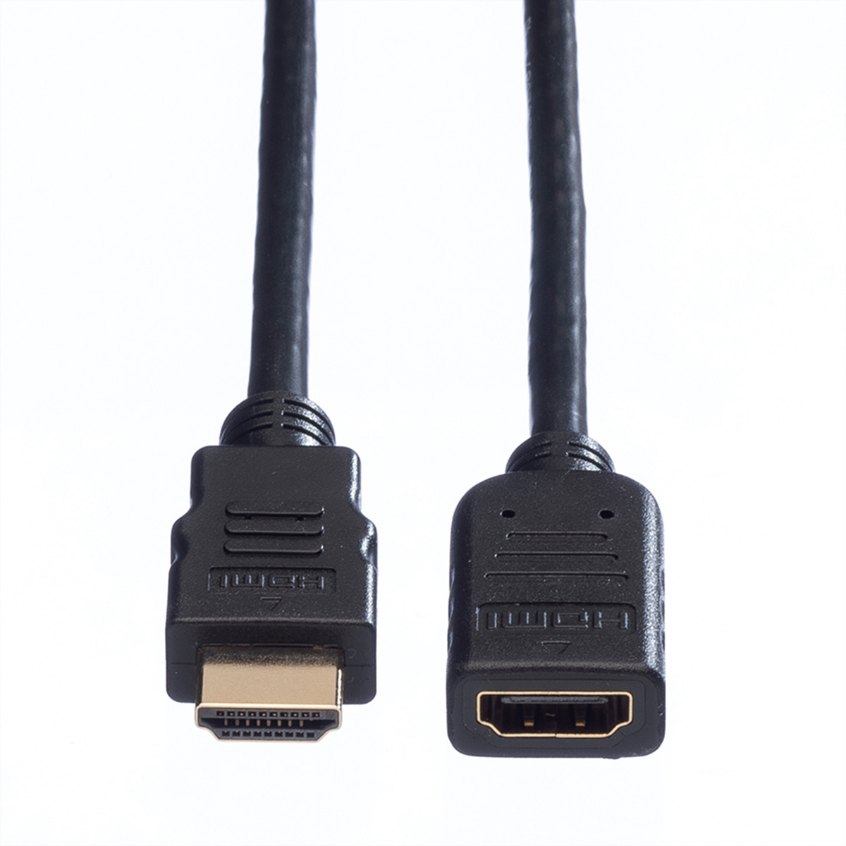 VALUE HDMI High Speed Verlängerungskabel mit Ethernet Stecker-Buchse 1,5 m