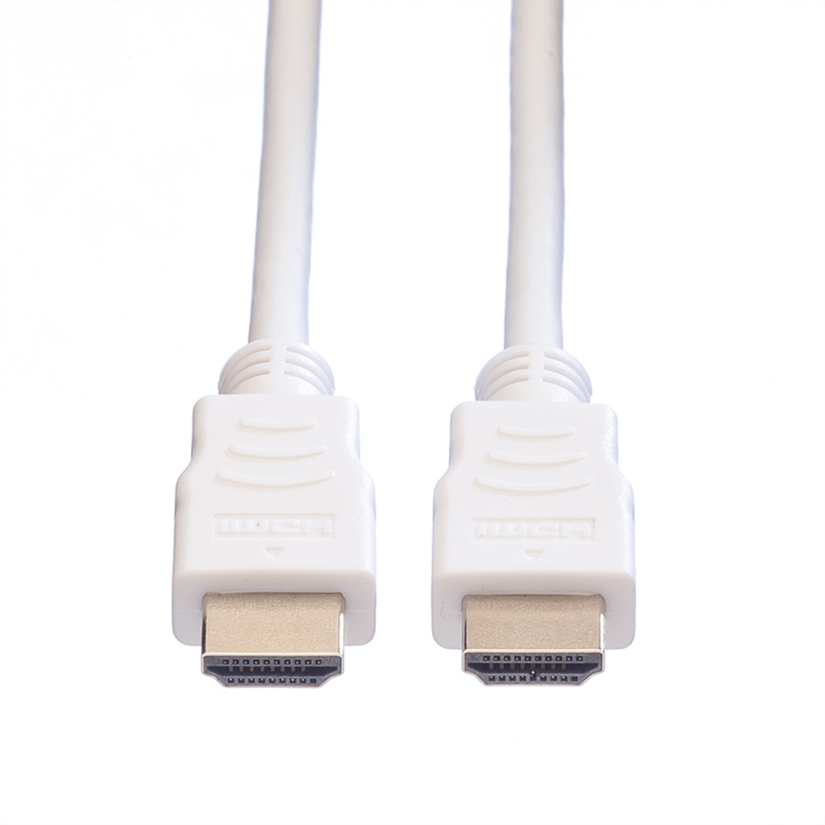 VALUE HDMI High Speed Kabel mit Ethernet, weiß, 2 m,  (BILD2)