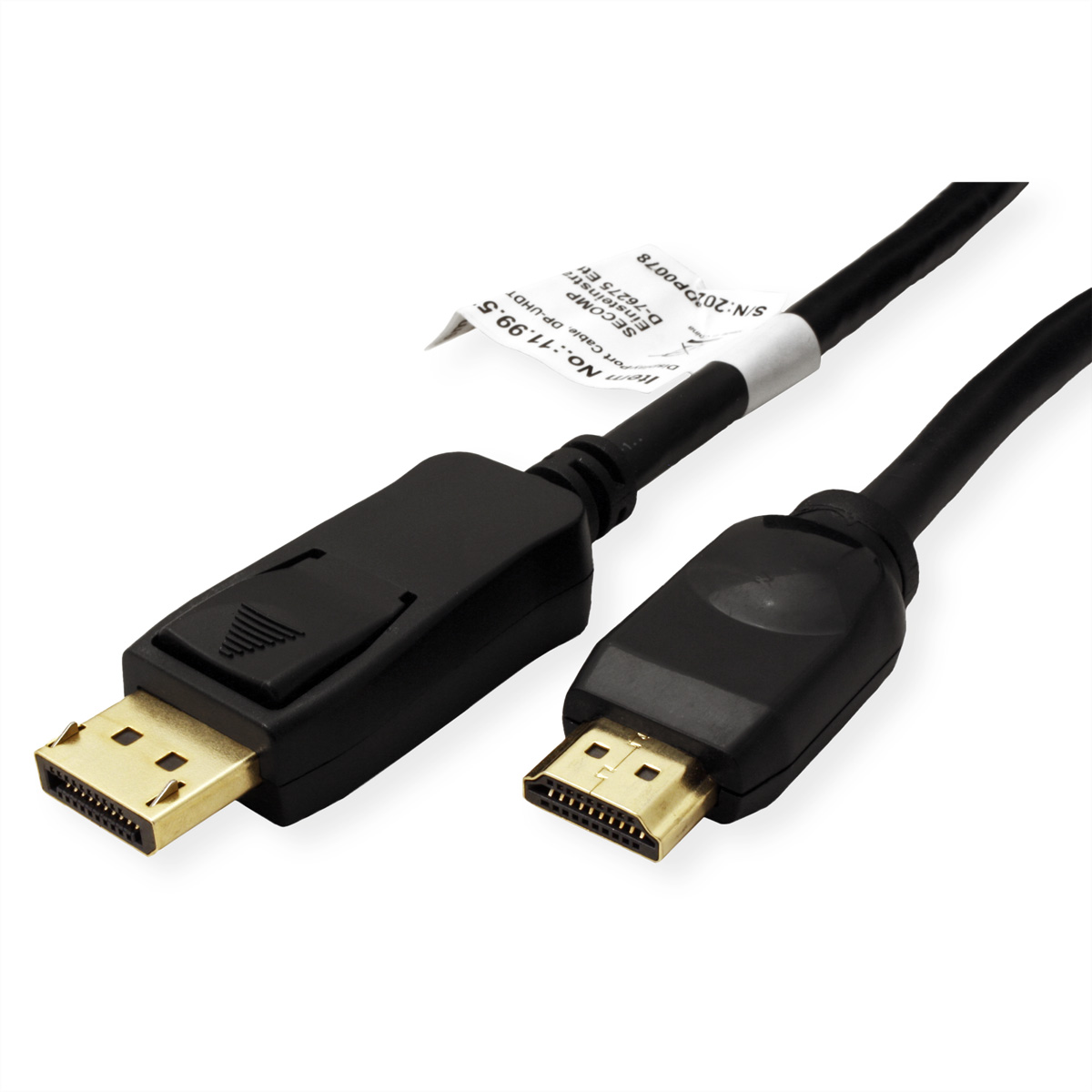VALUE DisplayPort (M) bis HDMI (M) - 7,5m
