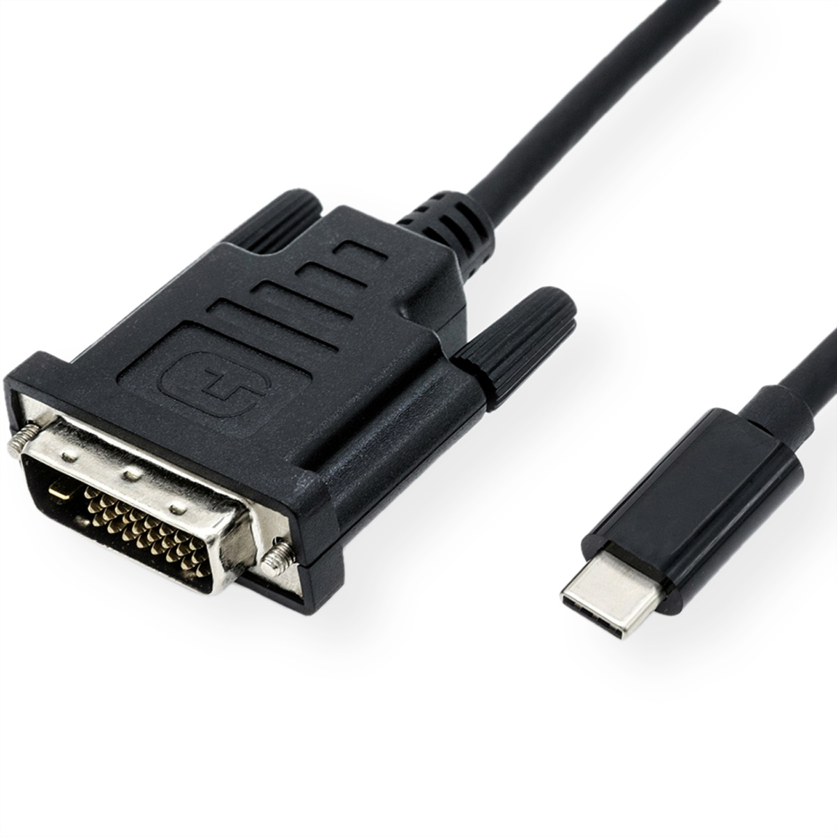 VALUE Adapterkabel USB Typ C-DVI ST/ST 1m