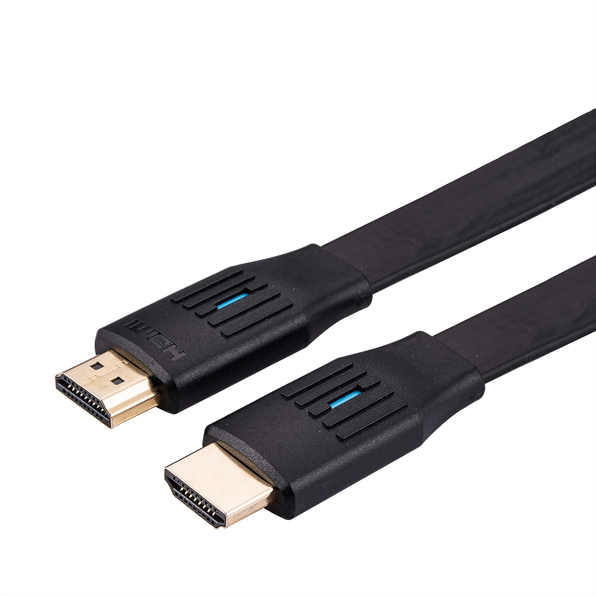 VALUE 8K HDMI Ultra HD Kabel mit Ethernet flach ST/ST schwarz 3m