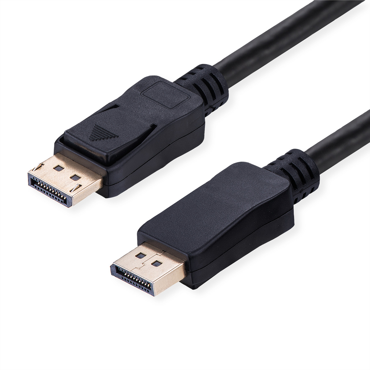 VALUE DisplayPort Kabel, v2.1, 10K, DP ST - ST, schwarz, 1 m