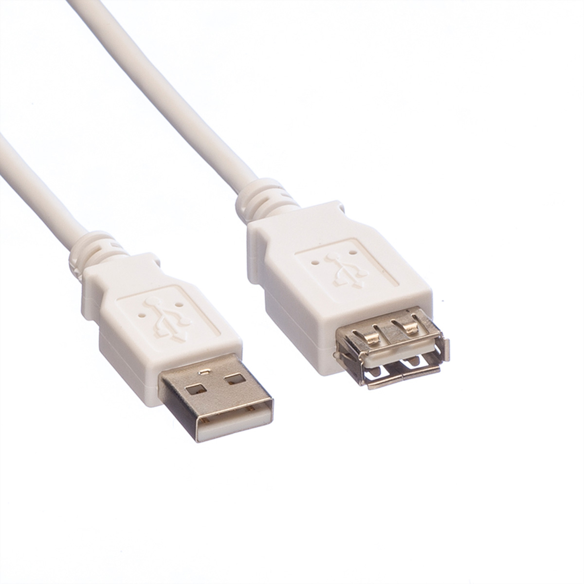 VALUE USB 2.0 Kabel, Typ A, ST/BU, 0,8m