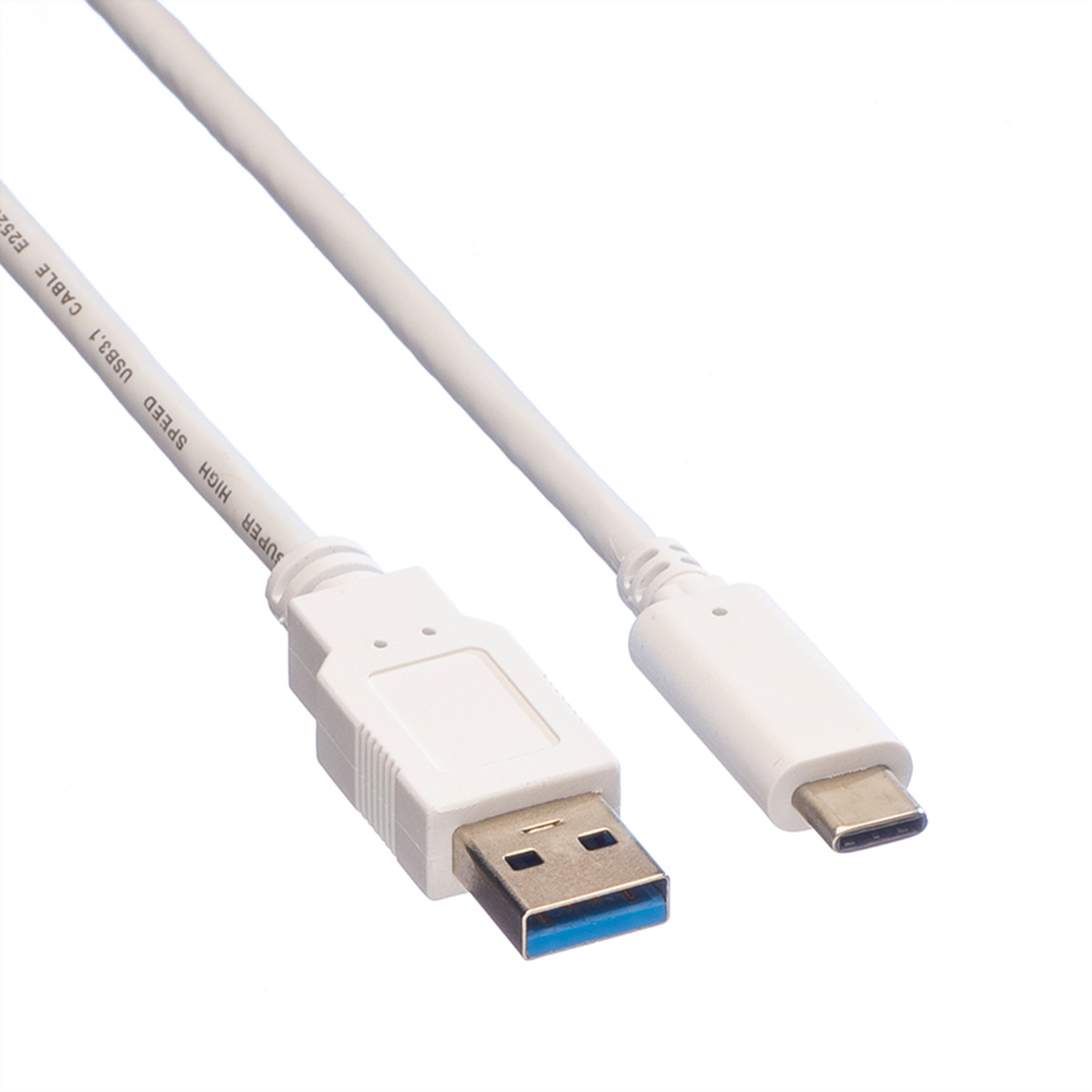 VALUE USB 3.2 Gen 1 Kabel, A-C, ST/ST, 1 m, VALUE  (BILD2)