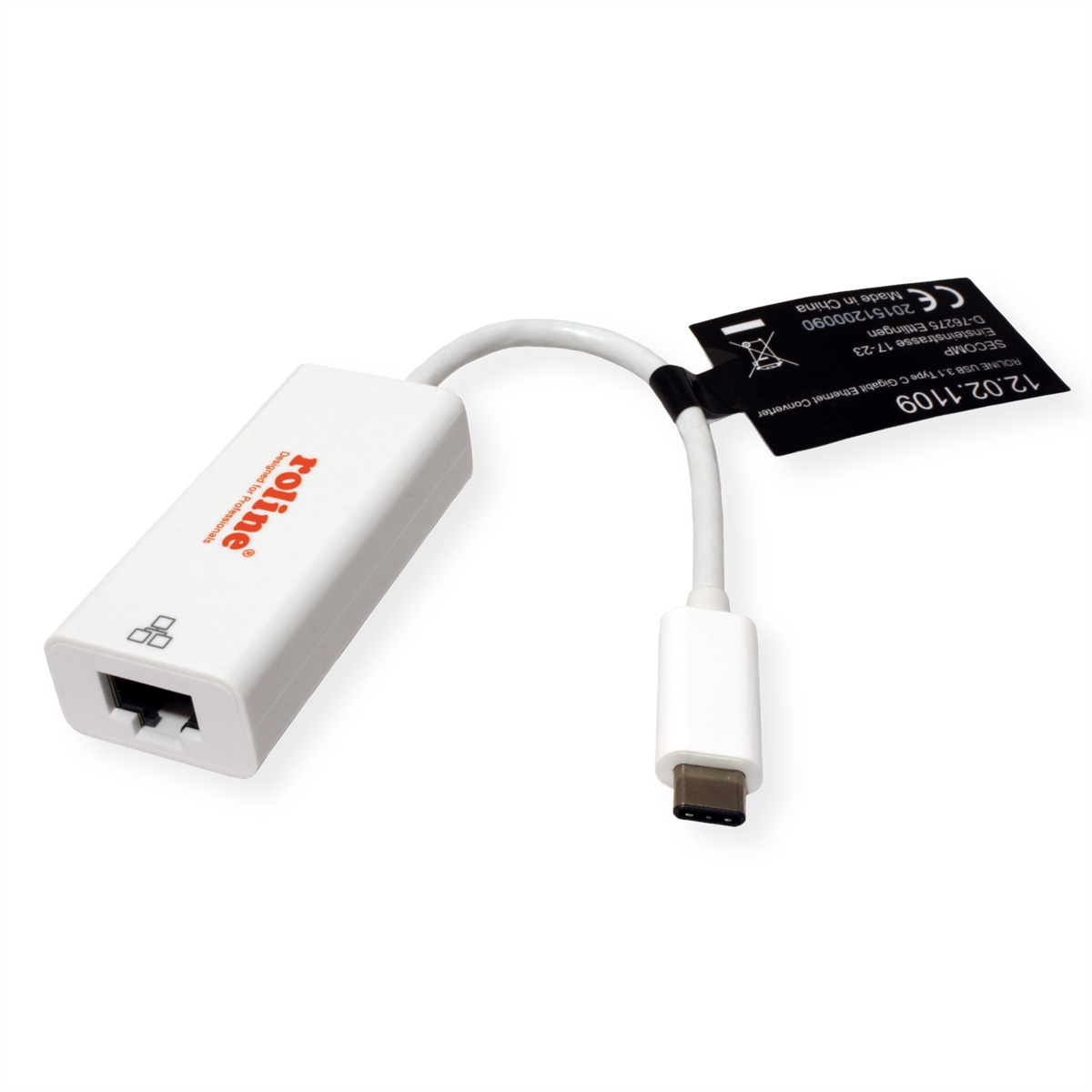 USB3.1 / Gigabit Eth. Konverter  Typ C / RJ-45