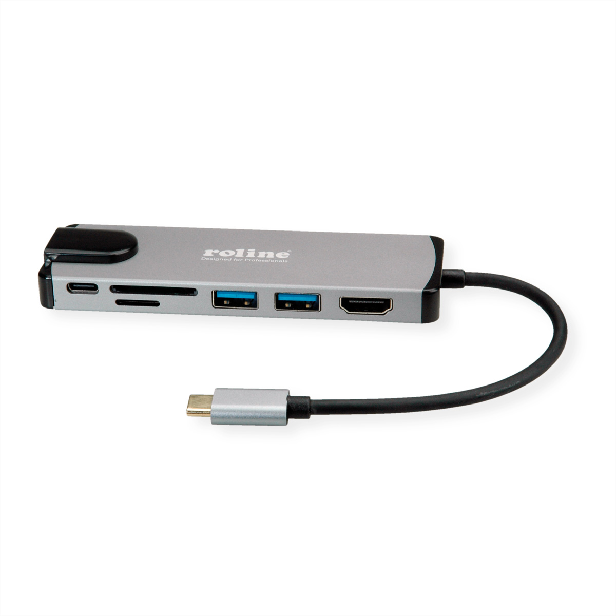 ROLINE USB 3.2 Gen 2 Typ C Multiport Docking Station, 4K  (BILD2)