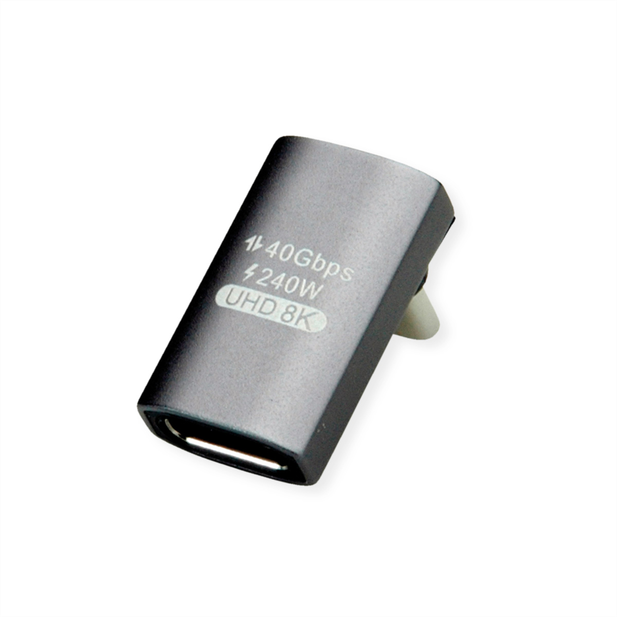 ROLINE USB4 Gen 3x2 Adapter Typ C ST/BU, Aluminium,  (BILD2)