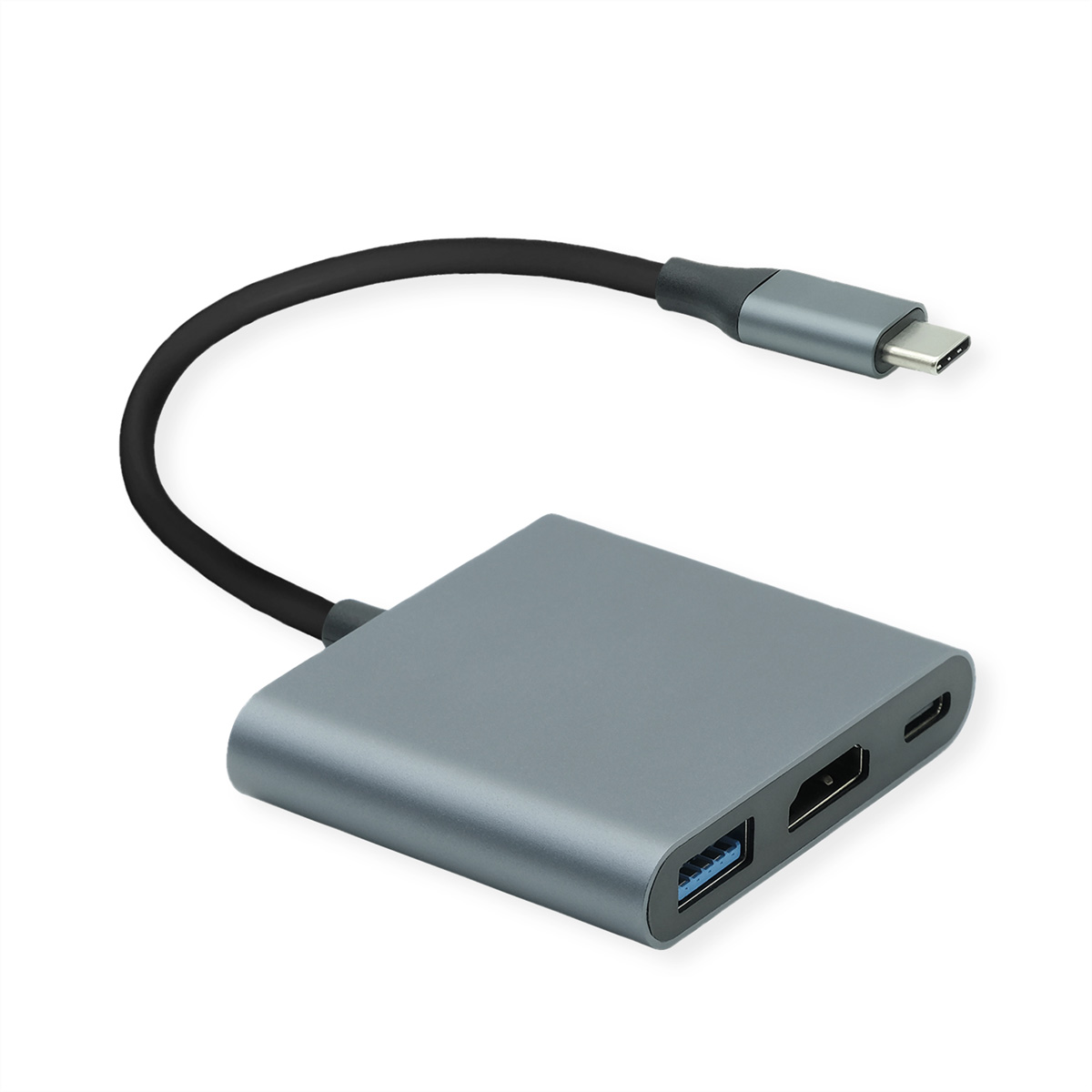 ROLINE Display Adapter USB Typ C - HDMI, USB 3.2 Gen 1 C  (BILD2)