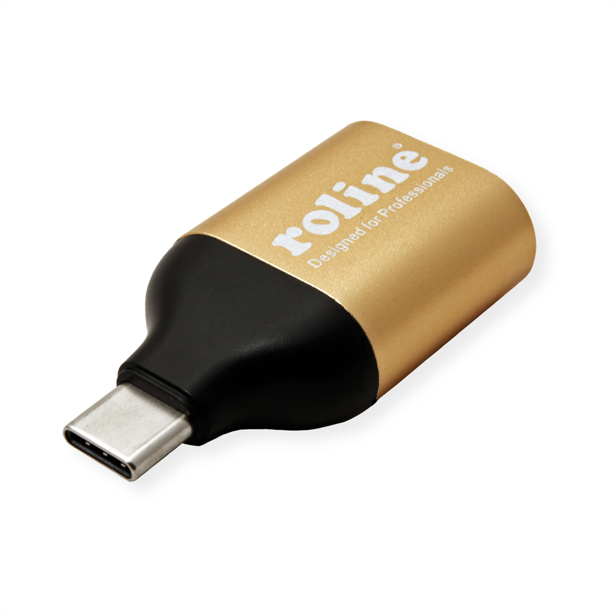 ROLINE GOLD Display Adapter USB Typ C - VGA, ROLINE  (BILD2)