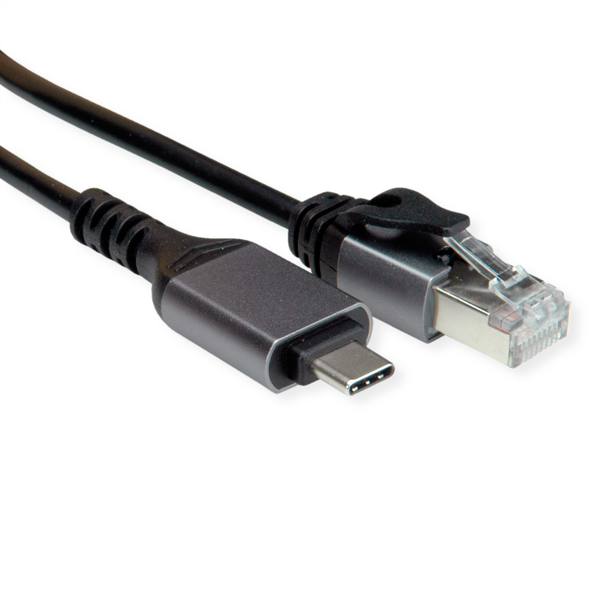 VALUE USB 3.2 Gen 2 Typ C zu Gigabit Ethernet schwarz, 5  (BILD2)