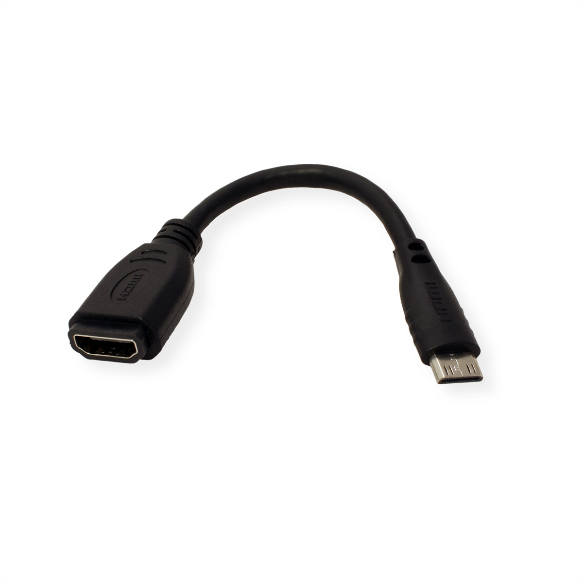 VALUE HDMI Adapterkabel HDMI - HDMI Mini, BU/ST, VALUE  (BILD2)