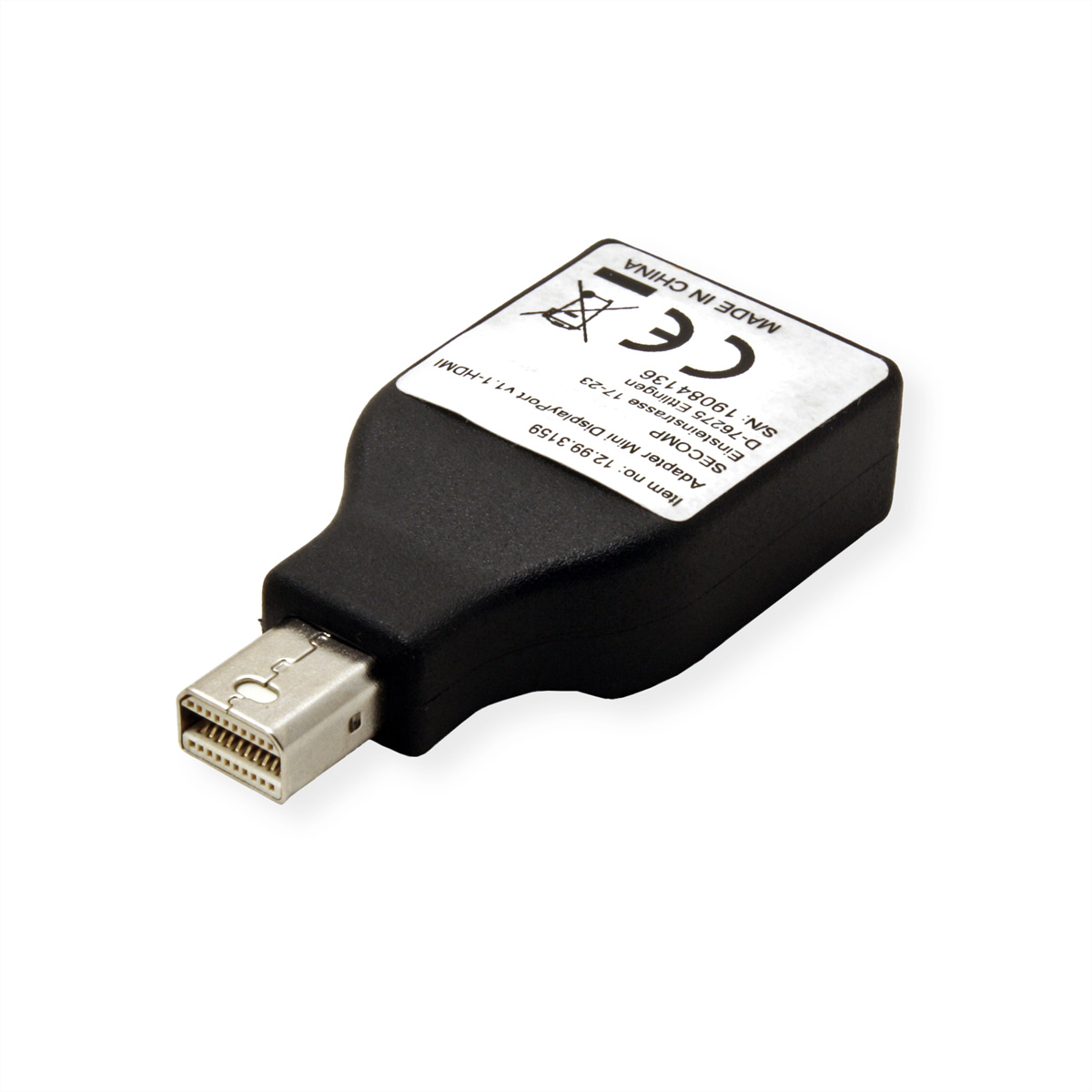 VALUE Mini DisplayPort-HDMI Adapter, Mini DP ST - HDMI  (BILD2)