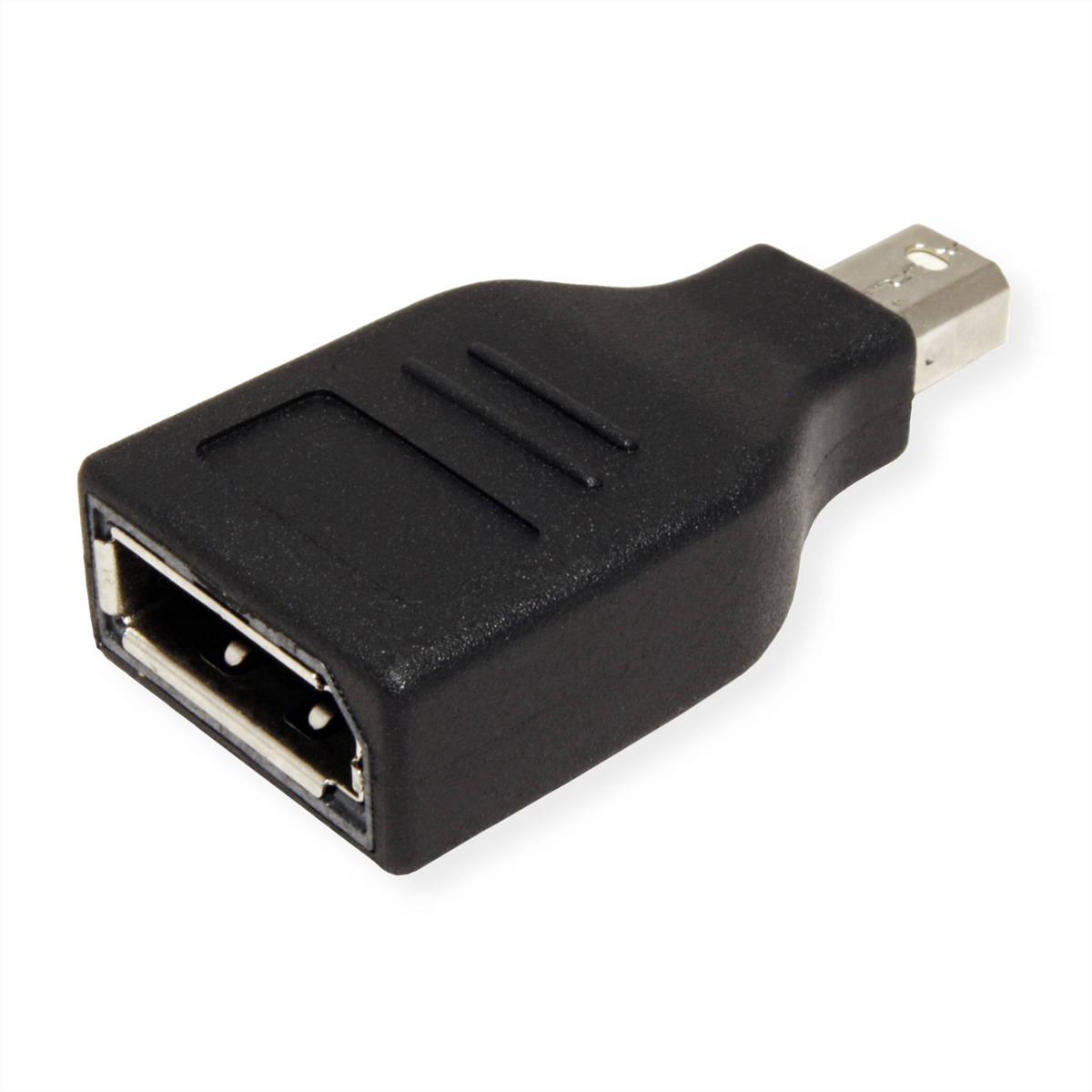 VALUE DisplayPort Adapter, Mini DP ST - DP BU