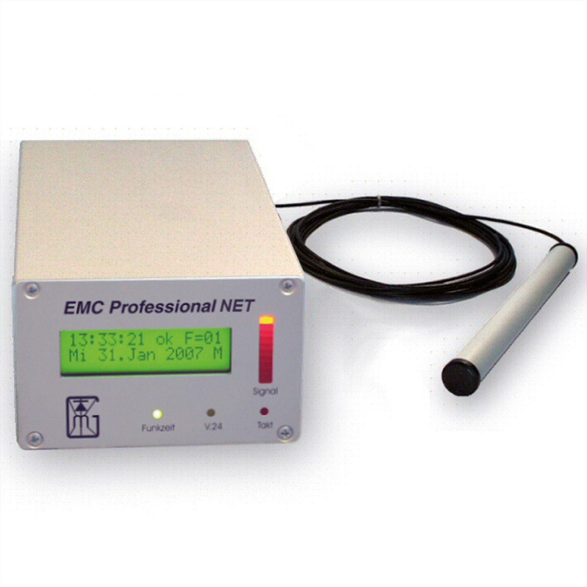 GUDE 3001 EMC Professional Zeitserver mit integrierter Funkuhr für Industrieumge