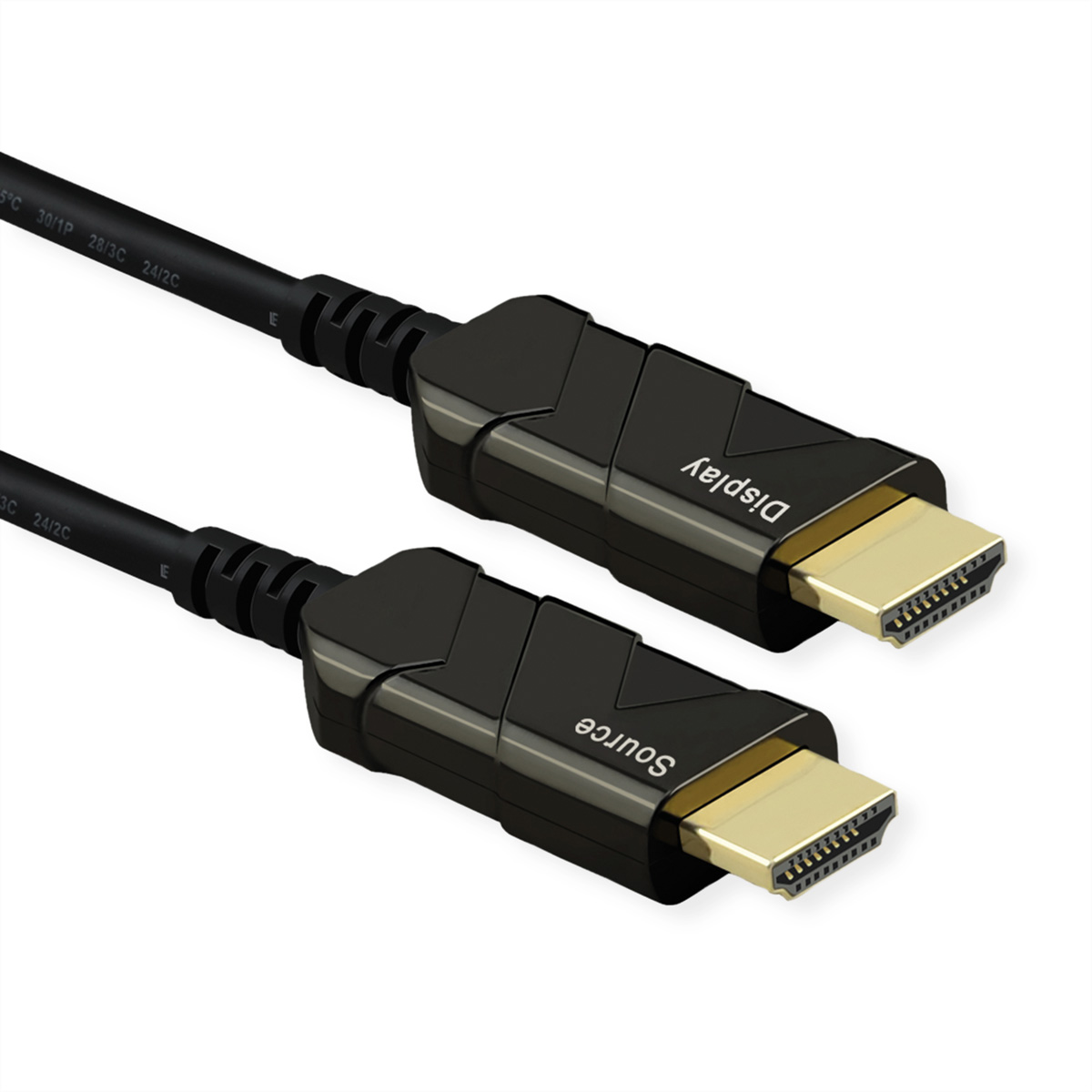 ROLINE Ultra HDMI Aktiv Optisches 8K Kabel, 30 m