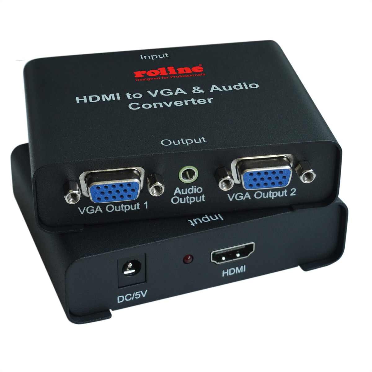 ROLINE HDMI zu VGA Video-Splitter, 2fach
