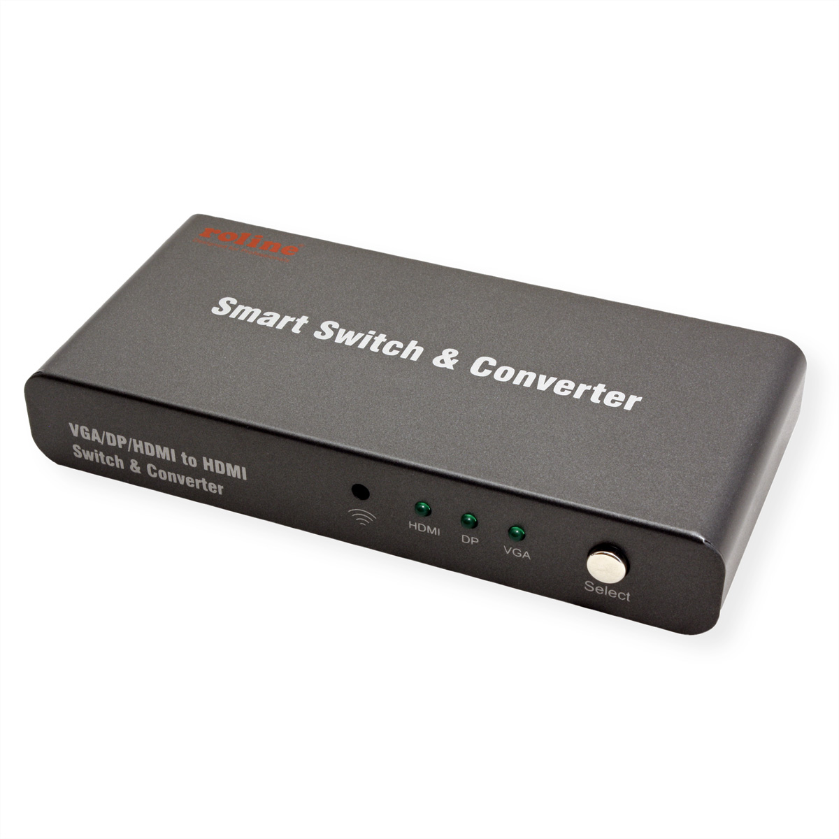 ROLINE HDMI/VGA/DP zu HDMI Konverter-Switch, ROLINE  (BILD2)