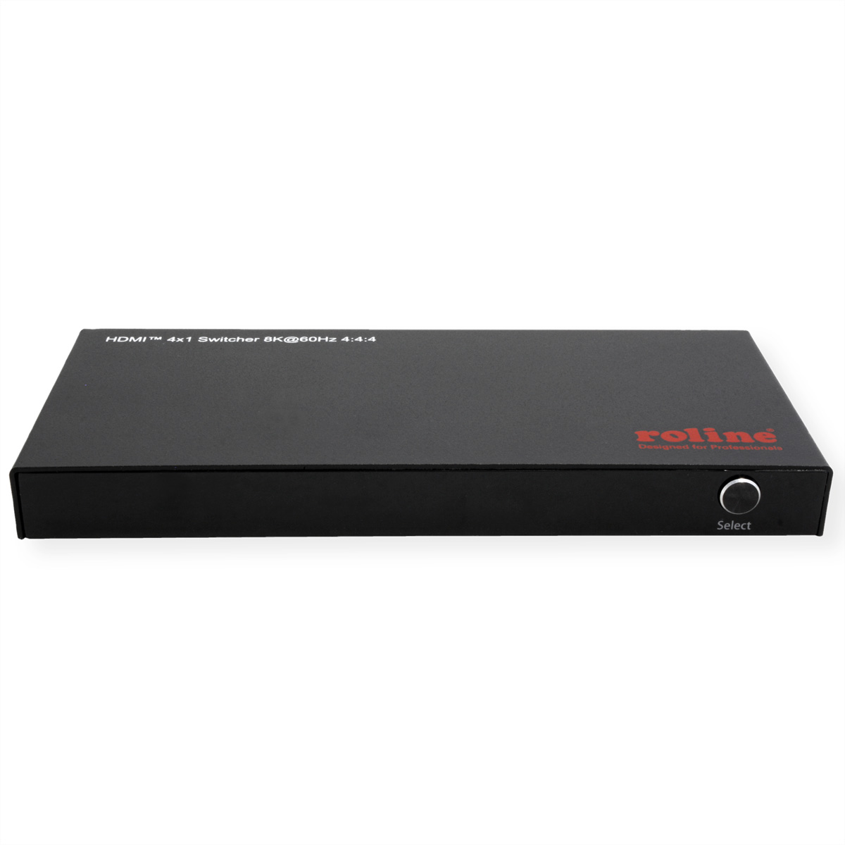 ROLINE 8K HDMI Switch, 4-fach, mit IR-Fernbedienung