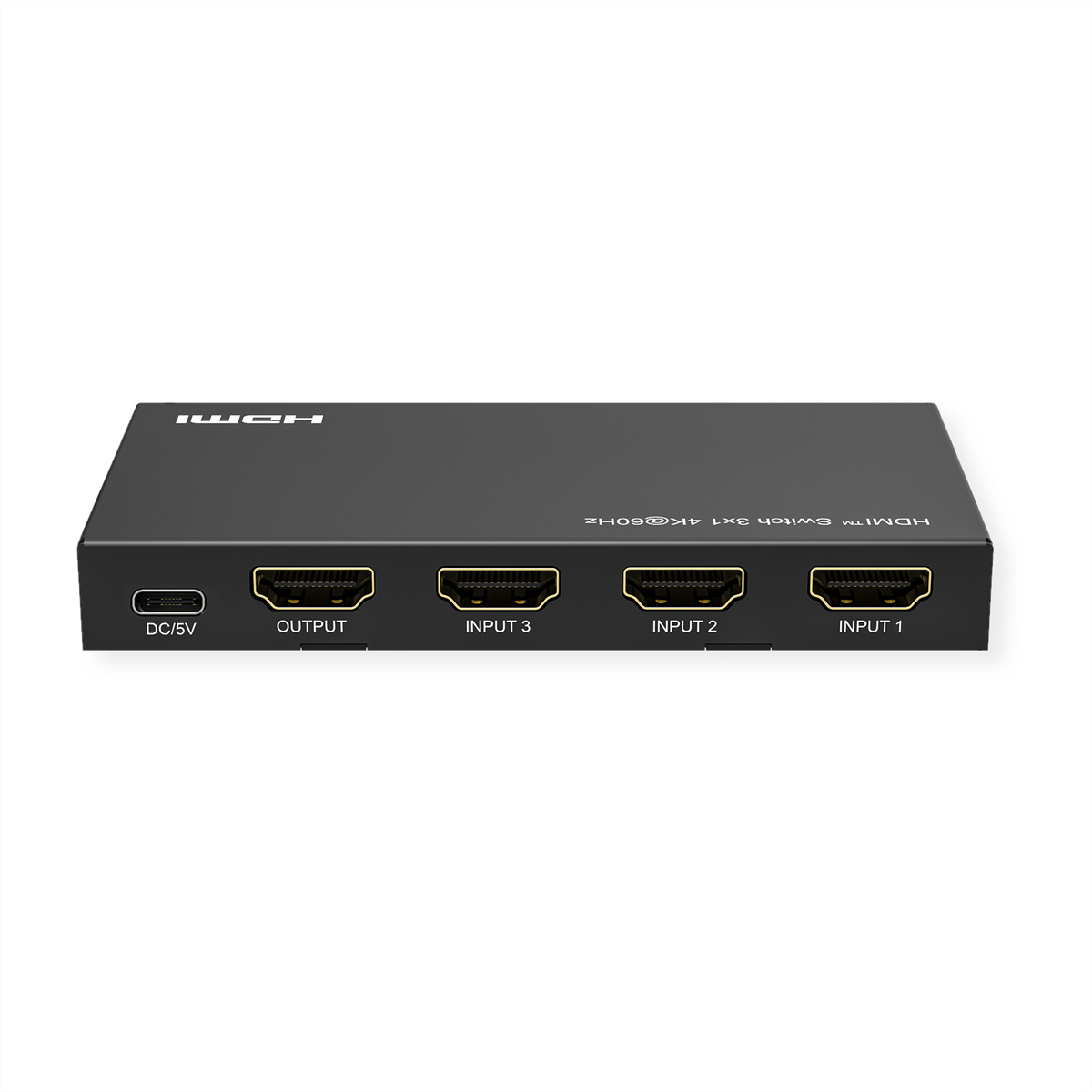 ROLINE 4K HDMI Switch, 3-fach, mit Fernbedienung