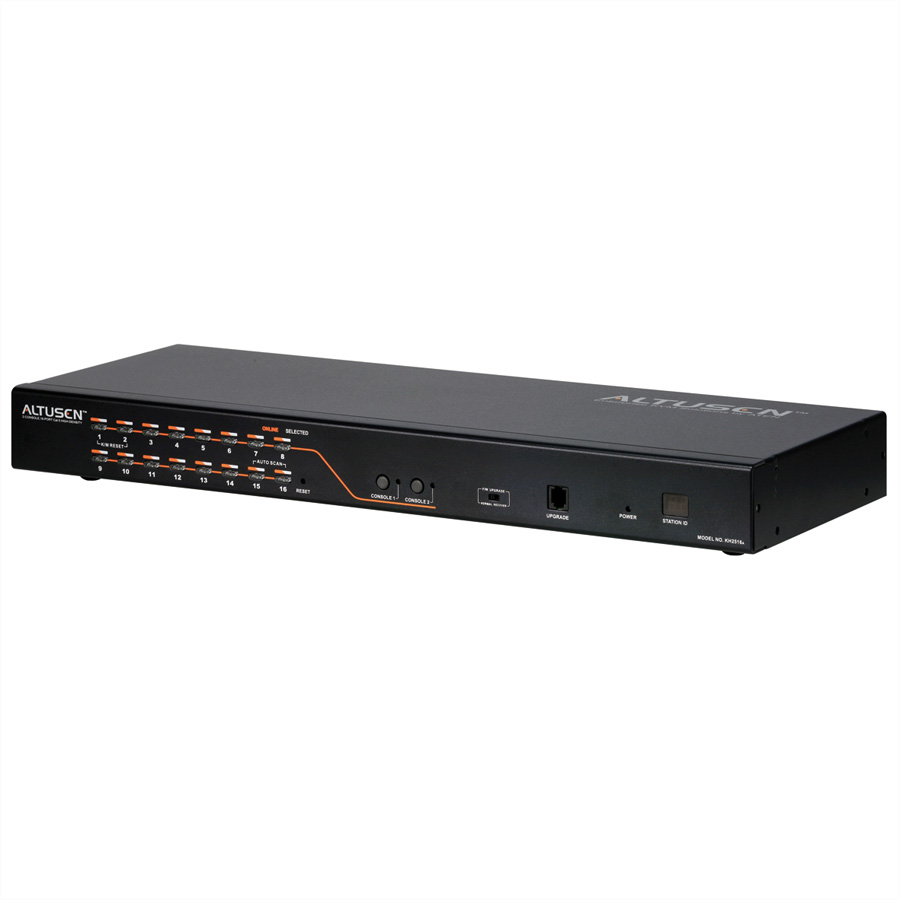 ATEN KH2516A 2-Konsole 16-Port Multi-Interface (DisplayPort, HDMI, DVI, VGA) Cat 5 KVM Switch
