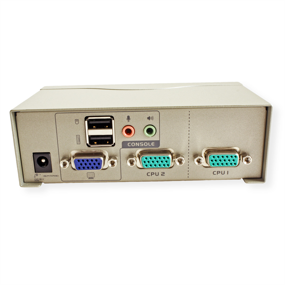 KVM Switch, 2-fach, ATEN CS72U, USB, Audio